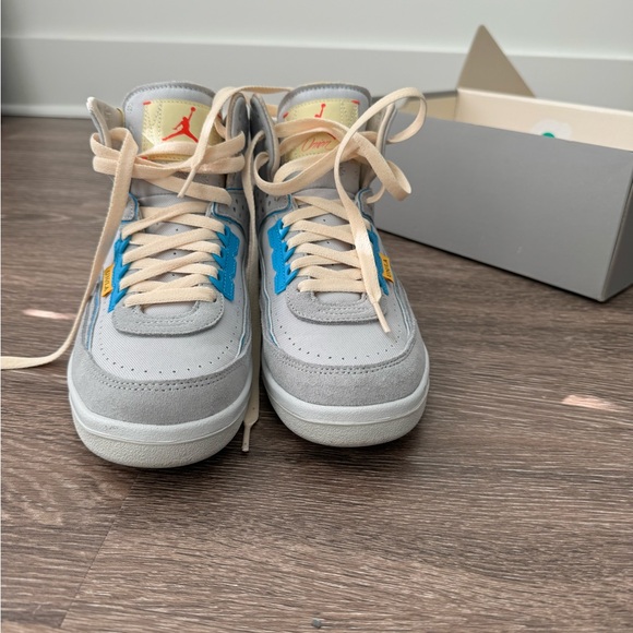 Jordan 2 Retro SP/ Union Grey Fog - Picture 6 of 9